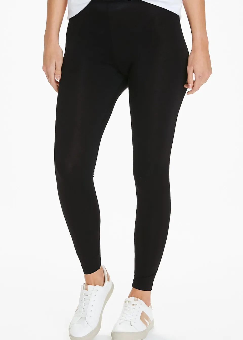 Loungewear>Papaya 2 Pack Black Leggings