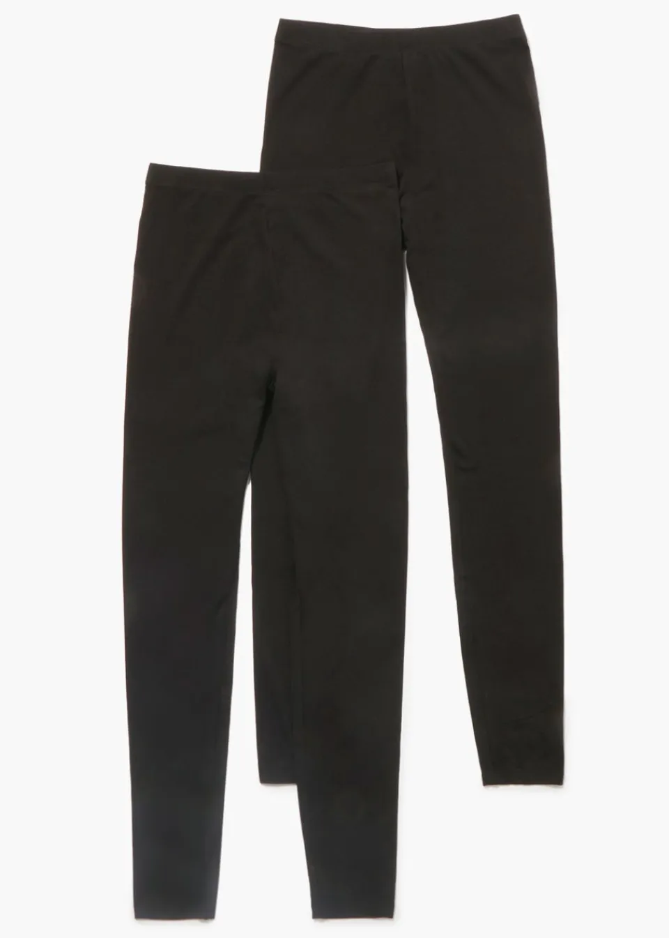 Loungewear>Papaya 2 Pack Black Leggings