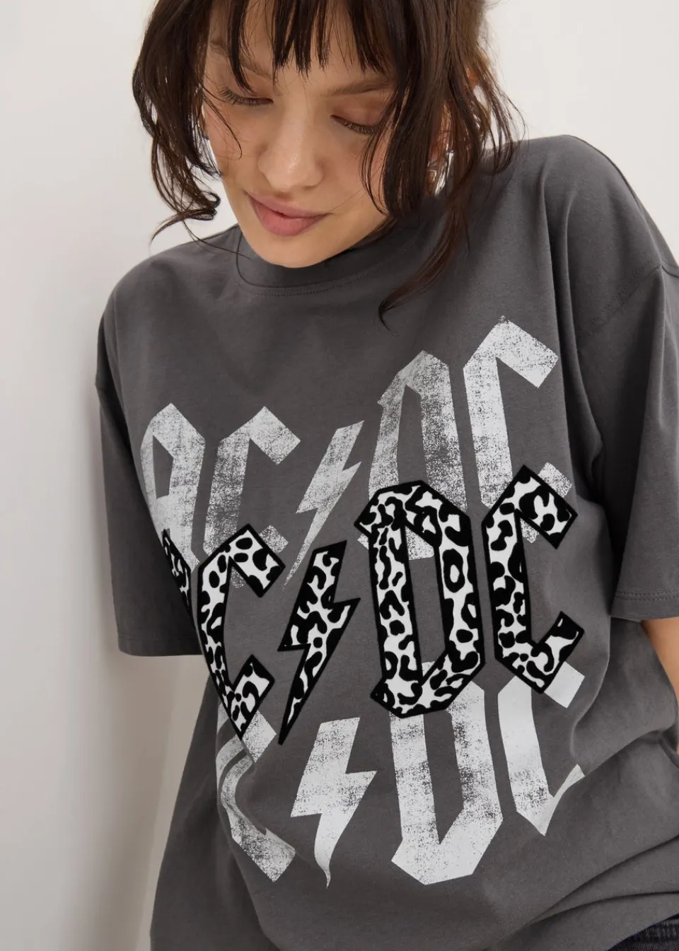T-Shirts>ACDC Charcoal T-Shirt
