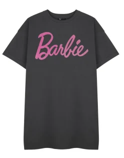 Dresses>Barbie Grey Logo T-Shirt Dress
