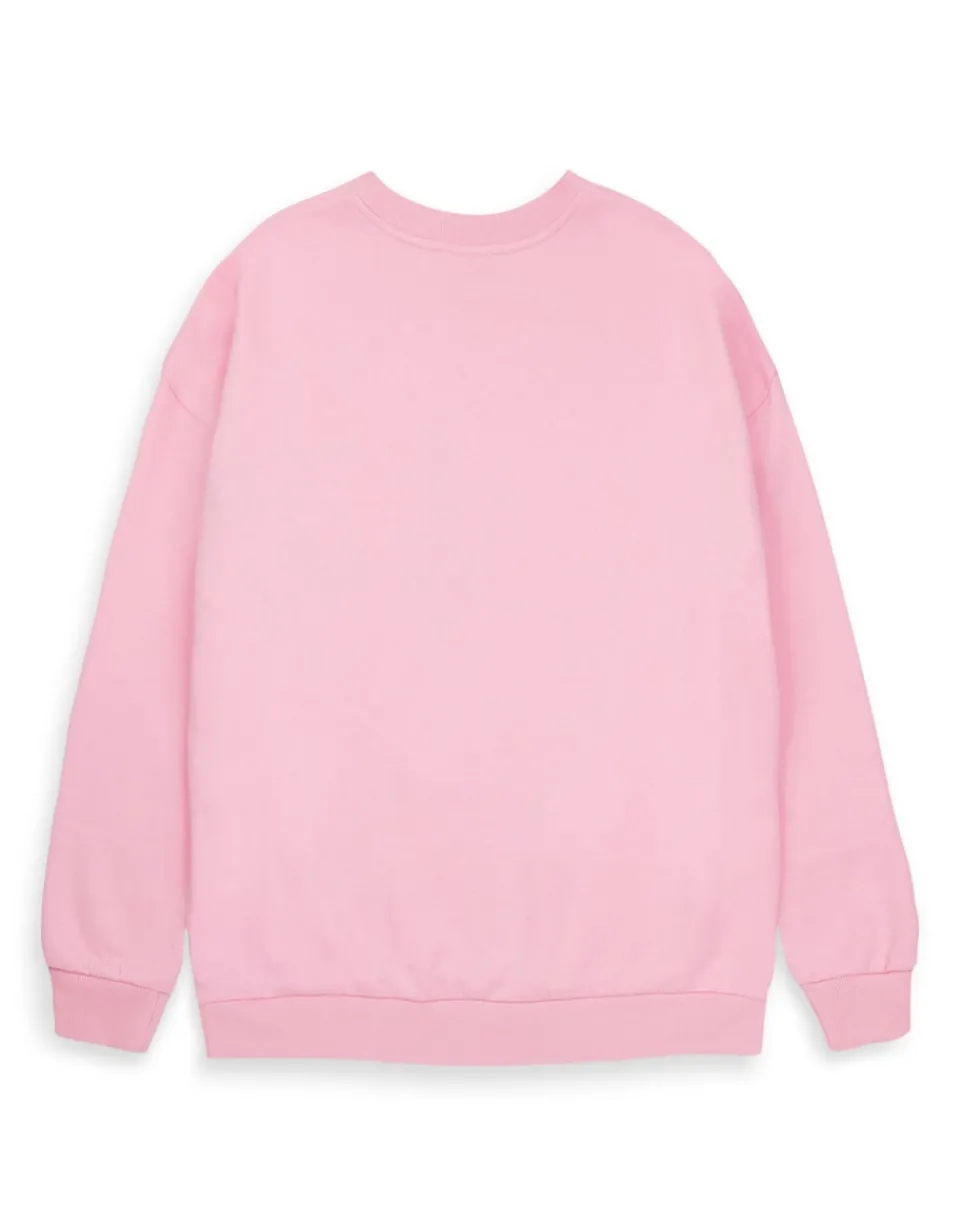 Loungewear>Barbie Pink Malibu Club Sweatshirt