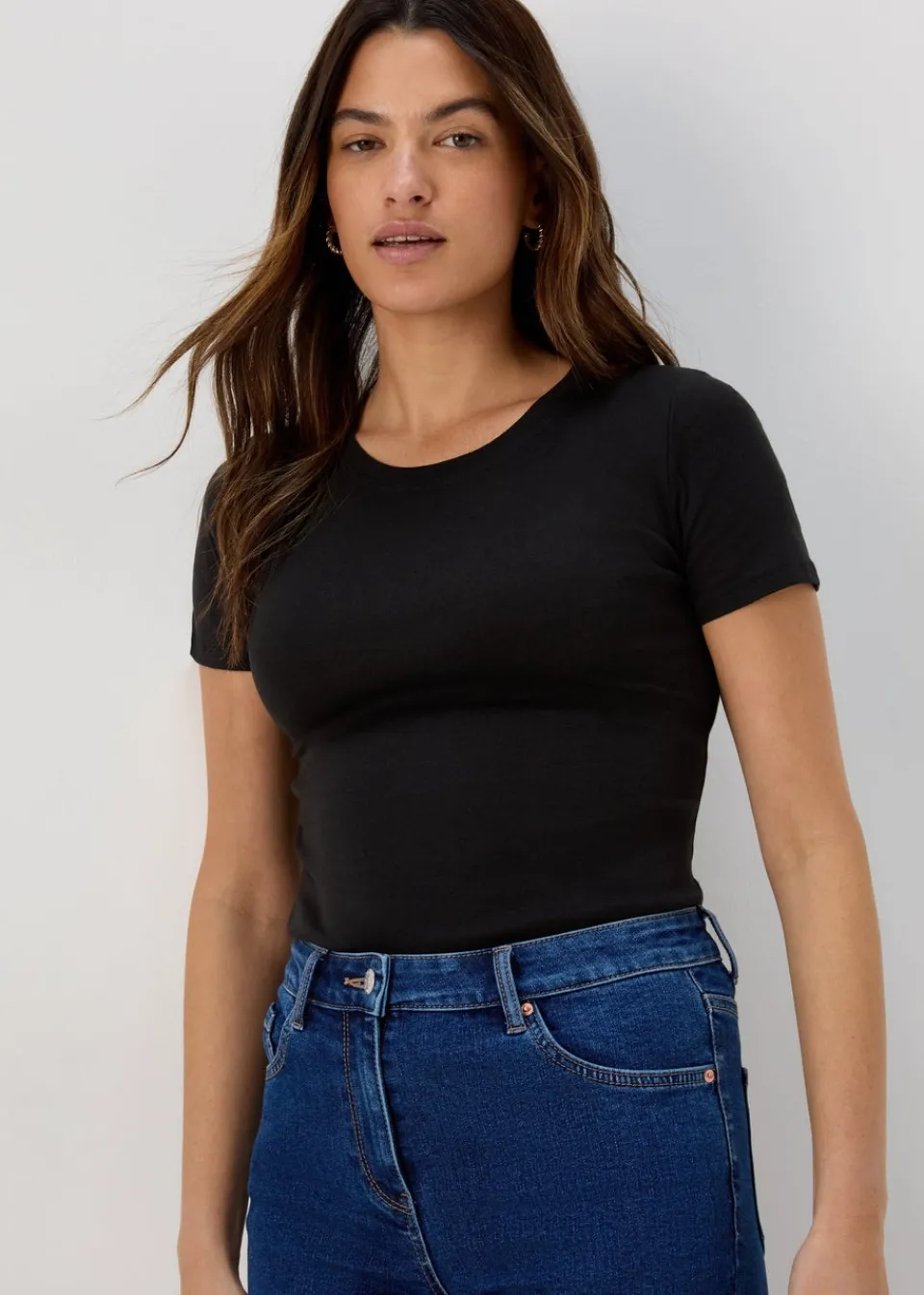 T-Shirts>Papaya Essential T-Shirt Black