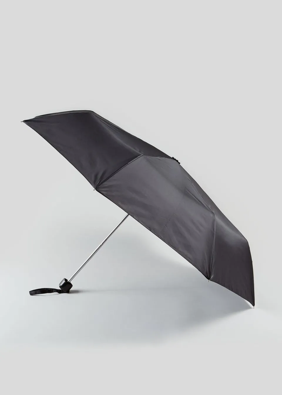 Accessories>Papaya Black Plain Umbrella
