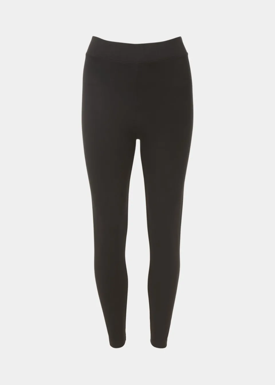 Loungewear>Papaya Black Ponte Leggings