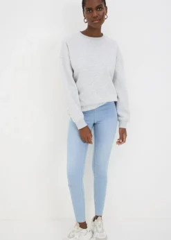 Jeans & Jeggings>Papaya Denim Blue Lightwash Rosie Jeggings