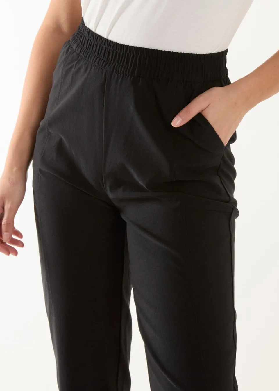 Trousers>Blue Vanilla Black Cuff Trousers