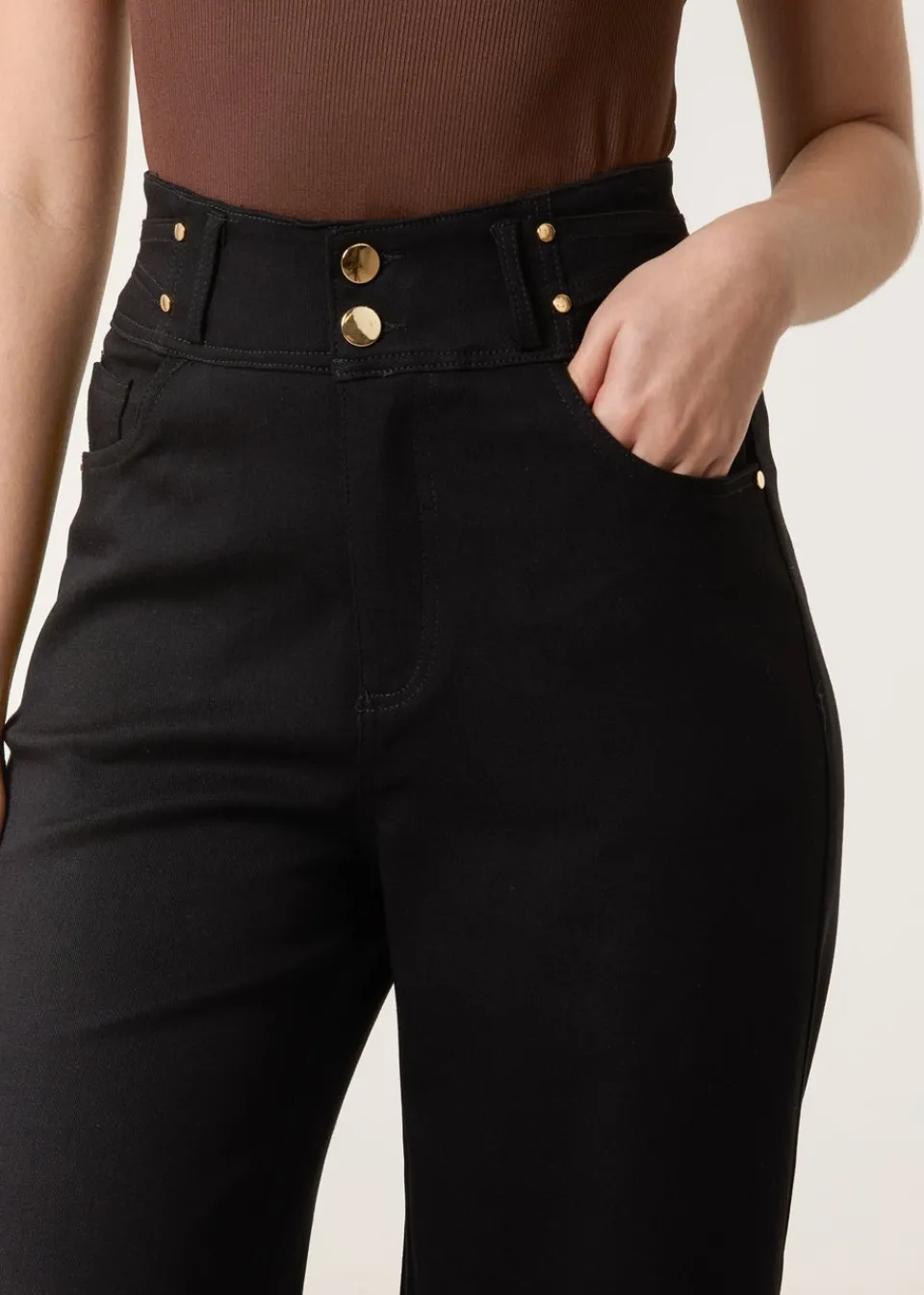Jeans & Jeggings>Blue Vanilla Black High Waisted Jeans