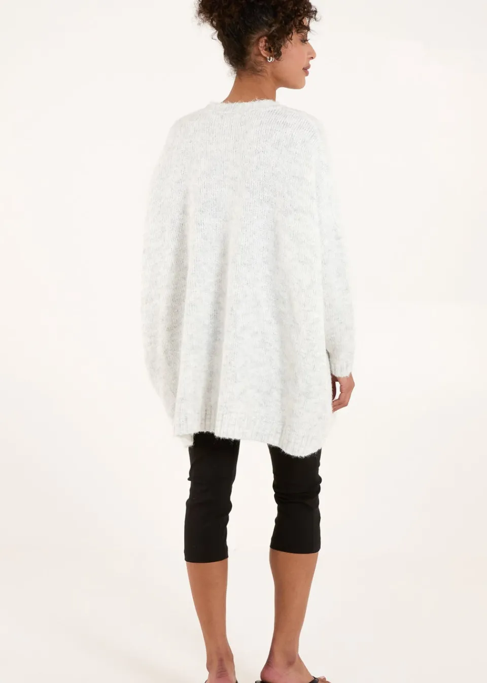 Tops>Blue Vanilla Stone Round Neck Jumper