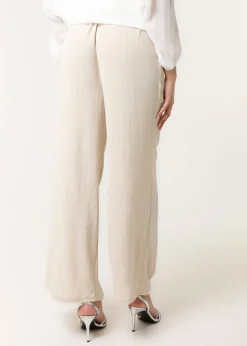 Trousers>Blue Vanilla Stone Sparkle Wide Leg Trouser