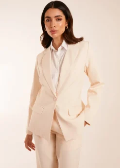 Coats & Jackets>Blue Vanilla Suit Jacket Stone