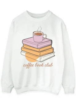 Loungewear>Brands In White World Book Day Coffee Book Club Sweatshirt