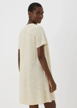 Dresses>Papaya Brown Animal Popover Tunic