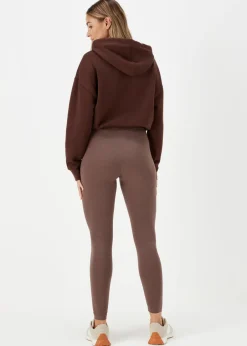 Loungewear>Papaya Cotton Leggings Brown