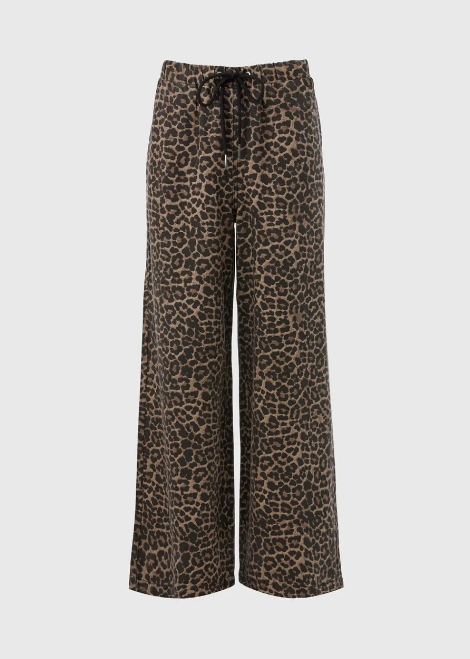 Jeans & Jeggings>Papaya Denim Brown Leopard Print Comfort Fit Jeans Animal