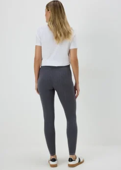 Leggings>Papaya Charcoal Seam Free Leggings