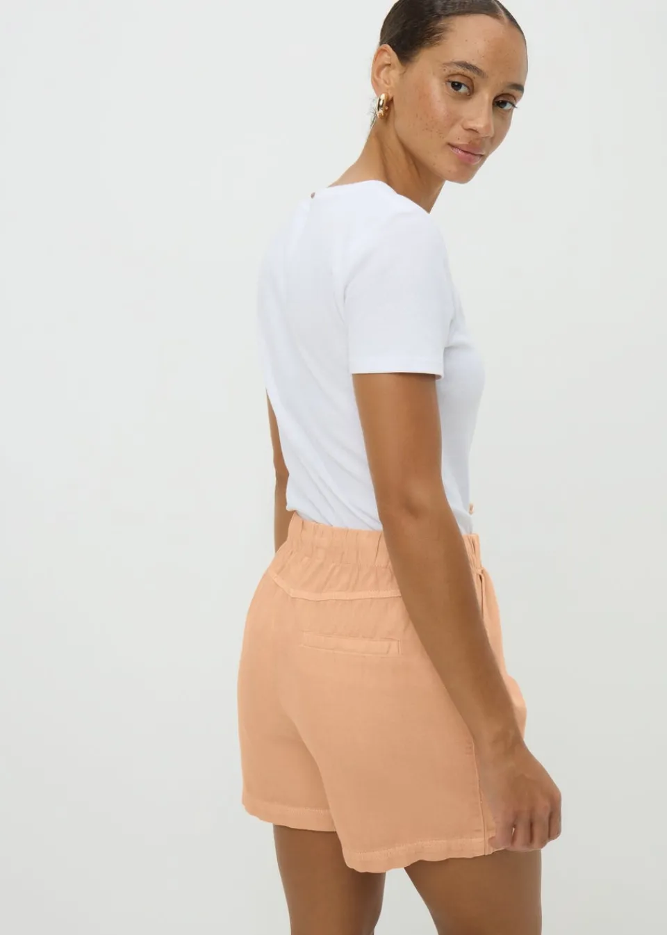 Shorts>Papaya Utility Jogger Shorts Coral