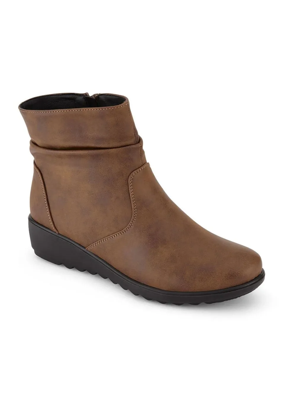 Footwear>Cotton Traders Chestnut Core Comfort Flexisole Boots