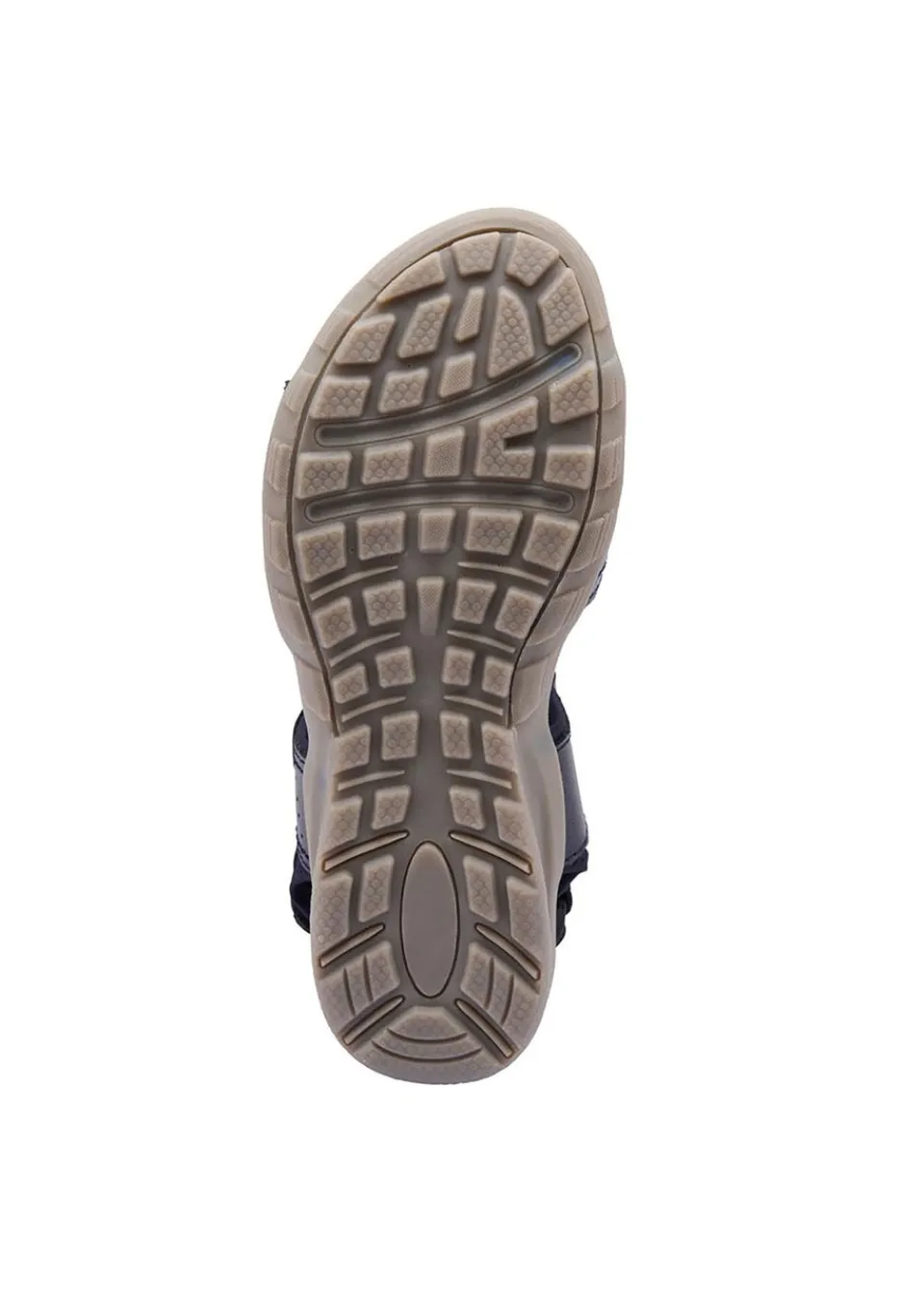 Footwear>Cotton Traders Dark Blue Leather Adjustable Sandals