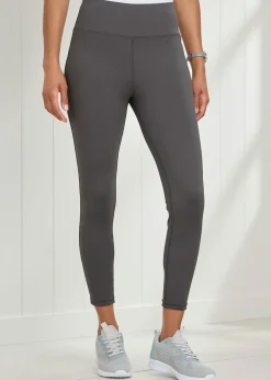 Loungewear>Cotton Traders Dark Grey Stretch Leggings