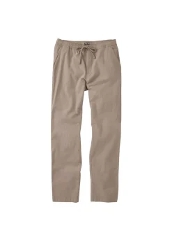 Trousers>Cotton Traders Mushroom Stretch Seersucker Trousers