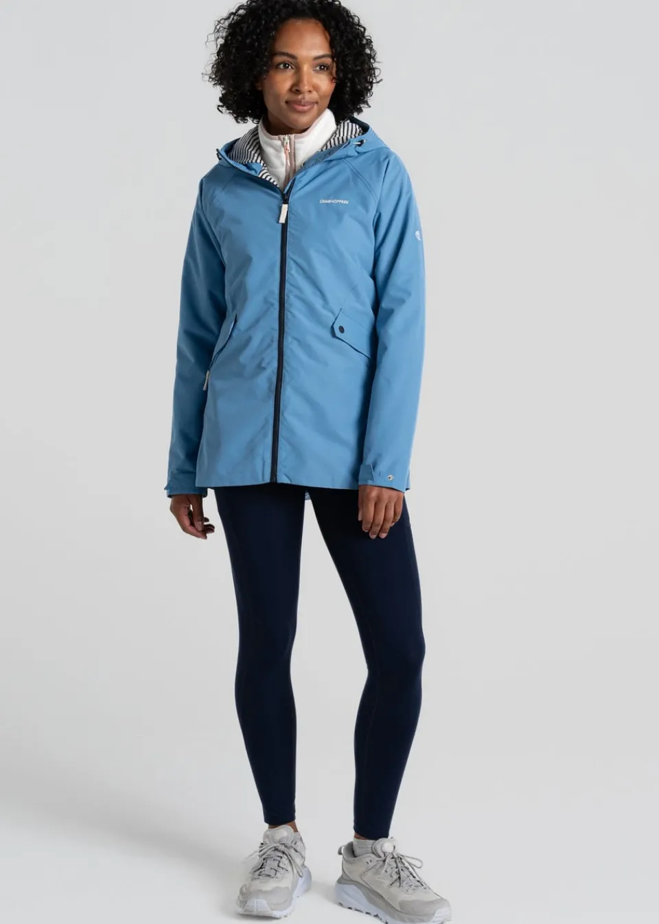 Coats & Jackets>Craghoppers Blue Ortega Jacket