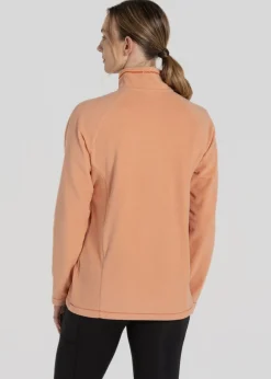 Coats & Jackets>Craghoppers Brown Miska VI Half Zip Fleece