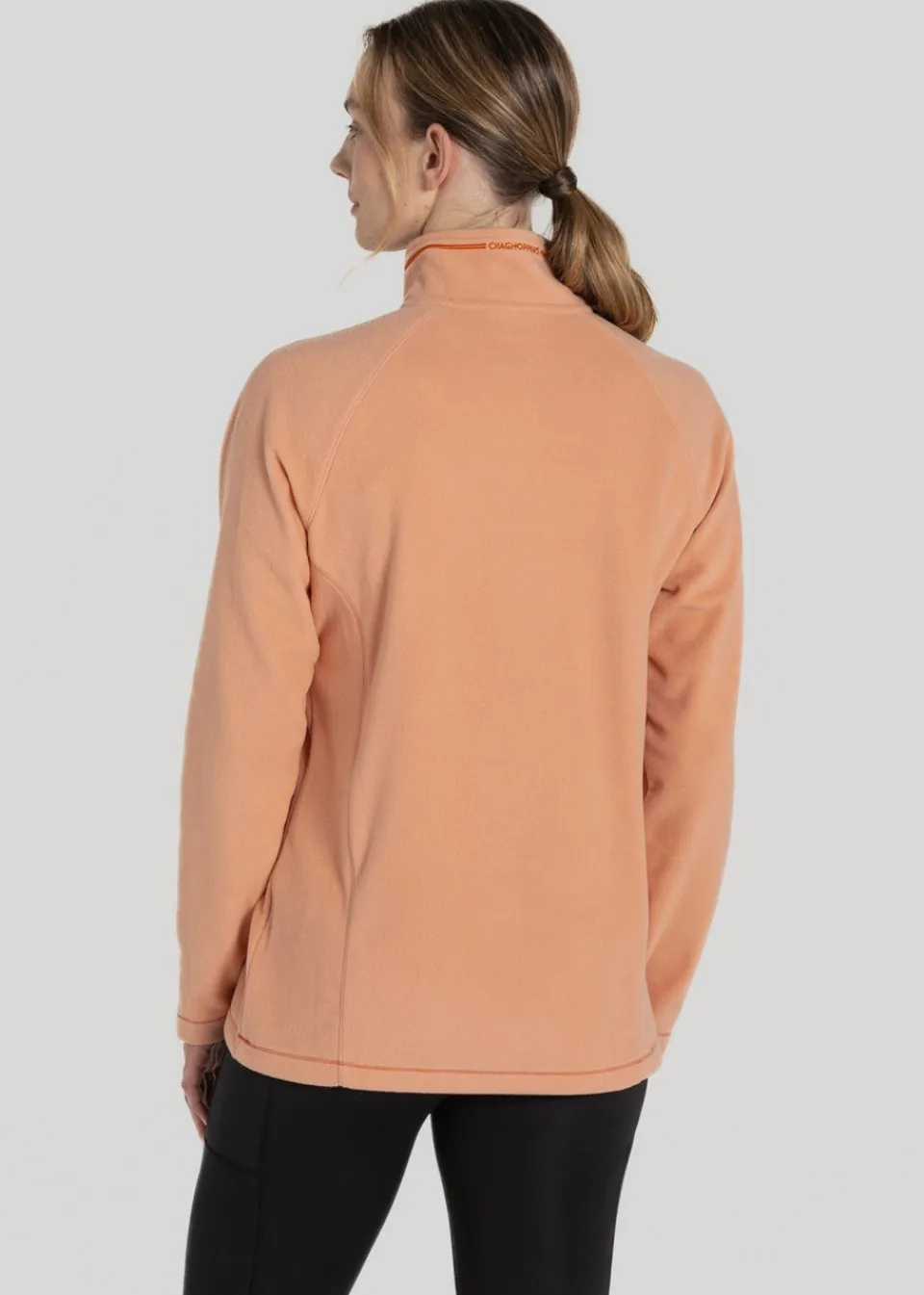 Coats & Jackets>Craghoppers Brown Miska VI Half Zip Fleece