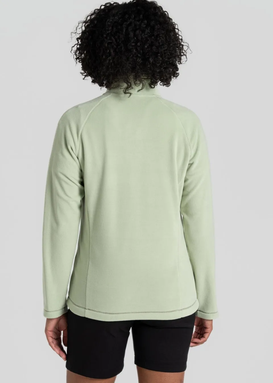 Coats & Jackets>Craghoppers Green Miska VI Half Zip Fleece