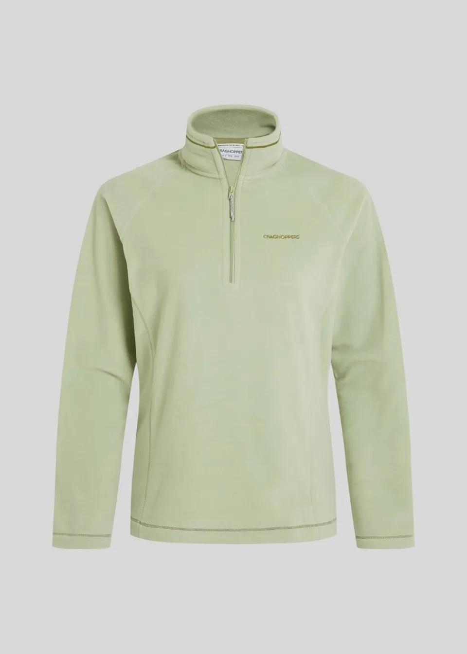 Coats & Jackets>Craghoppers Green Miska VI Half Zip Fleece
