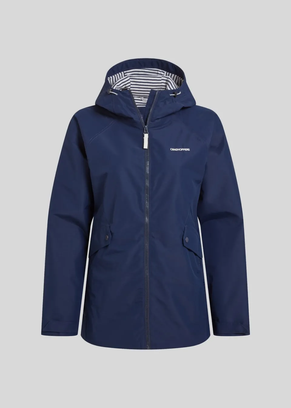 Coats & Jackets>Craghoppers Navy Ortega Jacket