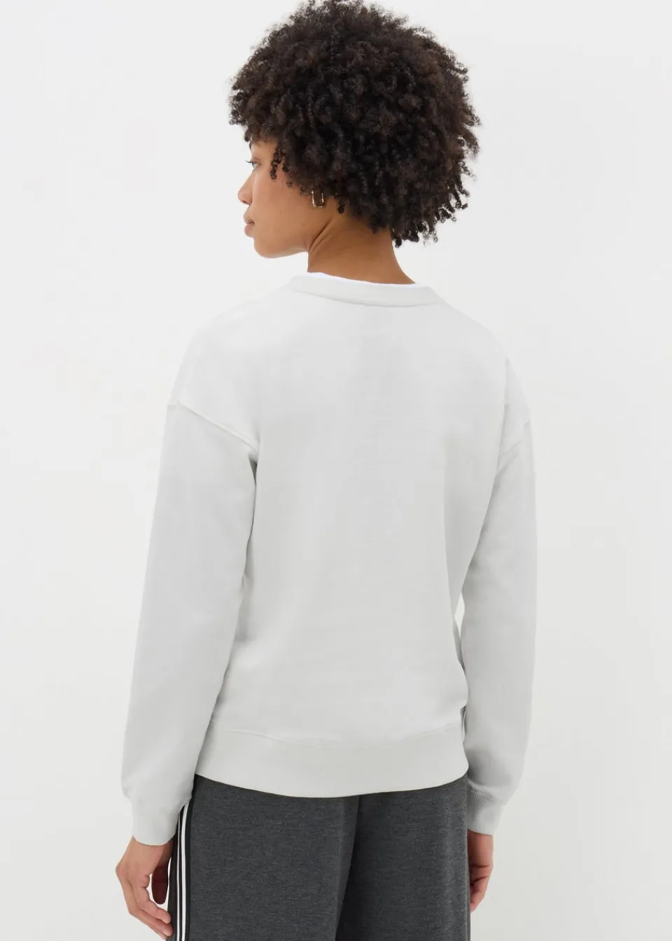 Tops>Papaya Cream Le Marche Graphic Sweatshirt