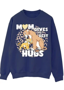 Loungewear>Disney Lion King Mum Hugs Navy Sweatshirt