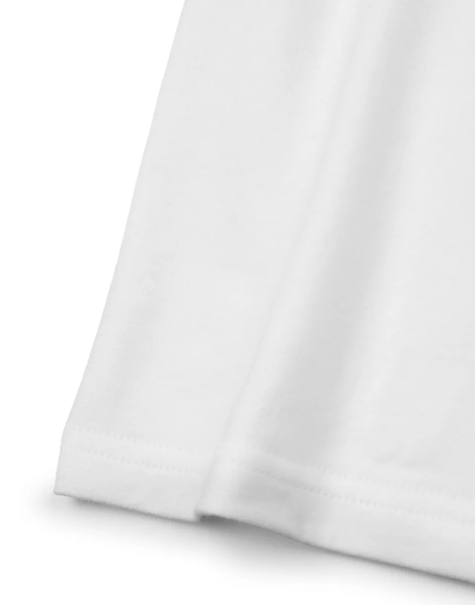 T-Shirts>Disney True Original Mickey & Minnie White Cropped Short Sleeved T-Shirt