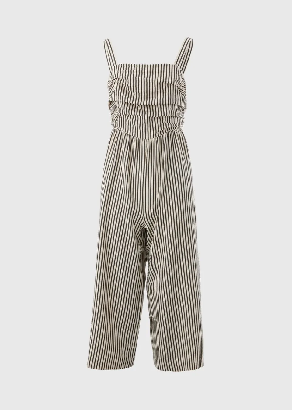 Jumpsuits & Playsuits>Et Vous Monochrome Stripe Textured Jumpsuit