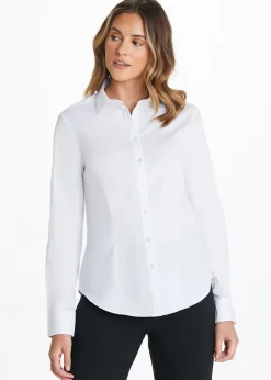 Tops>Et Vous Essential Blouse White