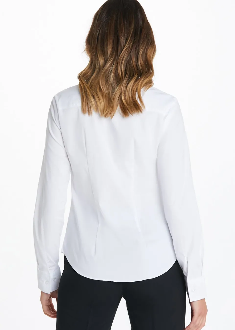 Tops>Et Vous Essential Blouse White