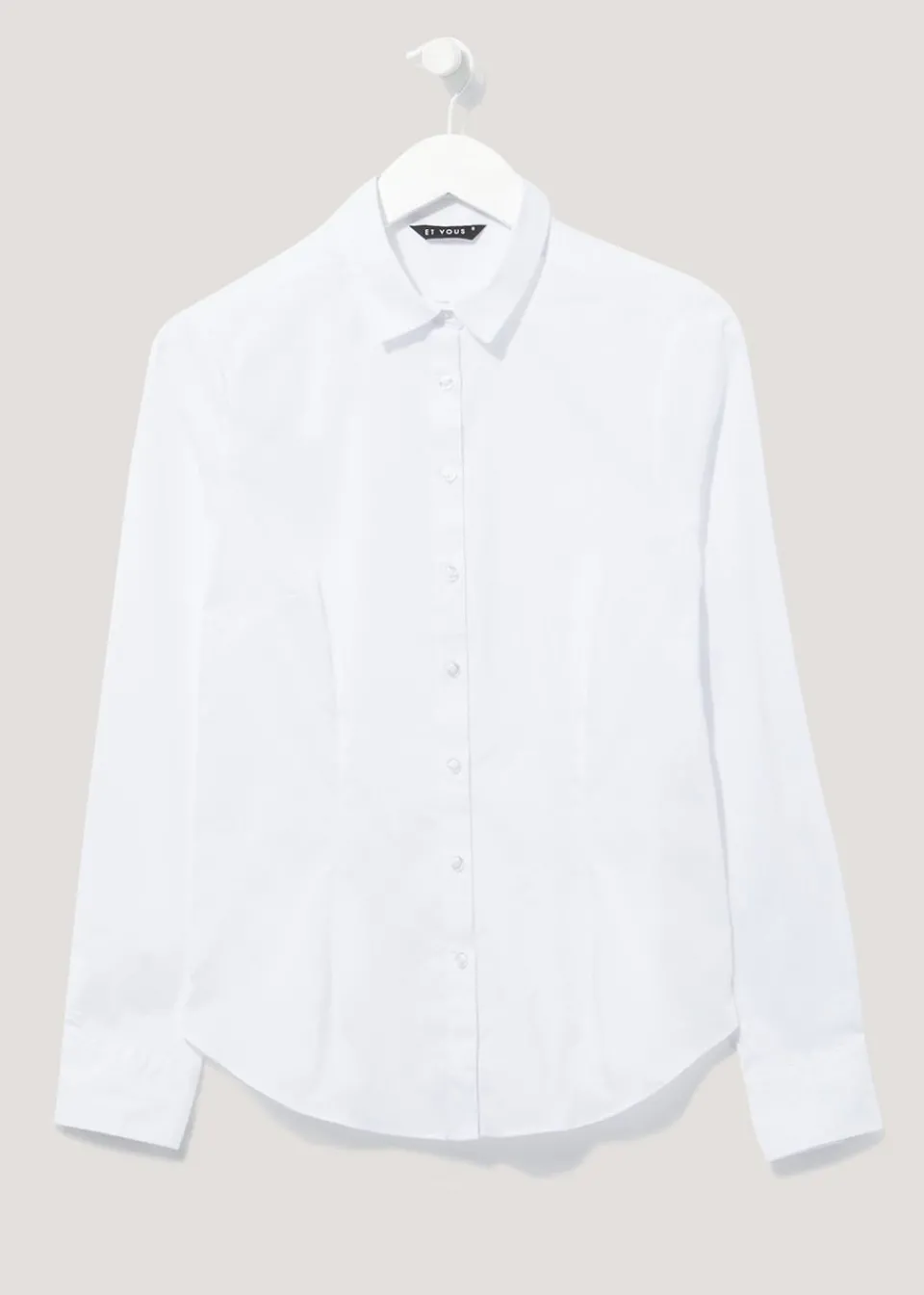 Tops>Et Vous Essential Blouse White