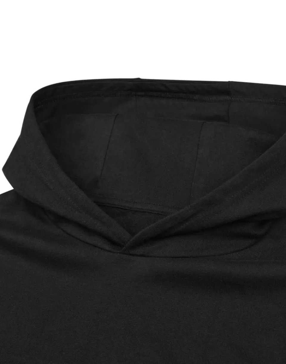 Tops>Garfield Heart Throb Black Hoodie