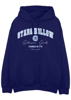 Tops>Gilmore Girls Stars Hollow Navy Hoodie