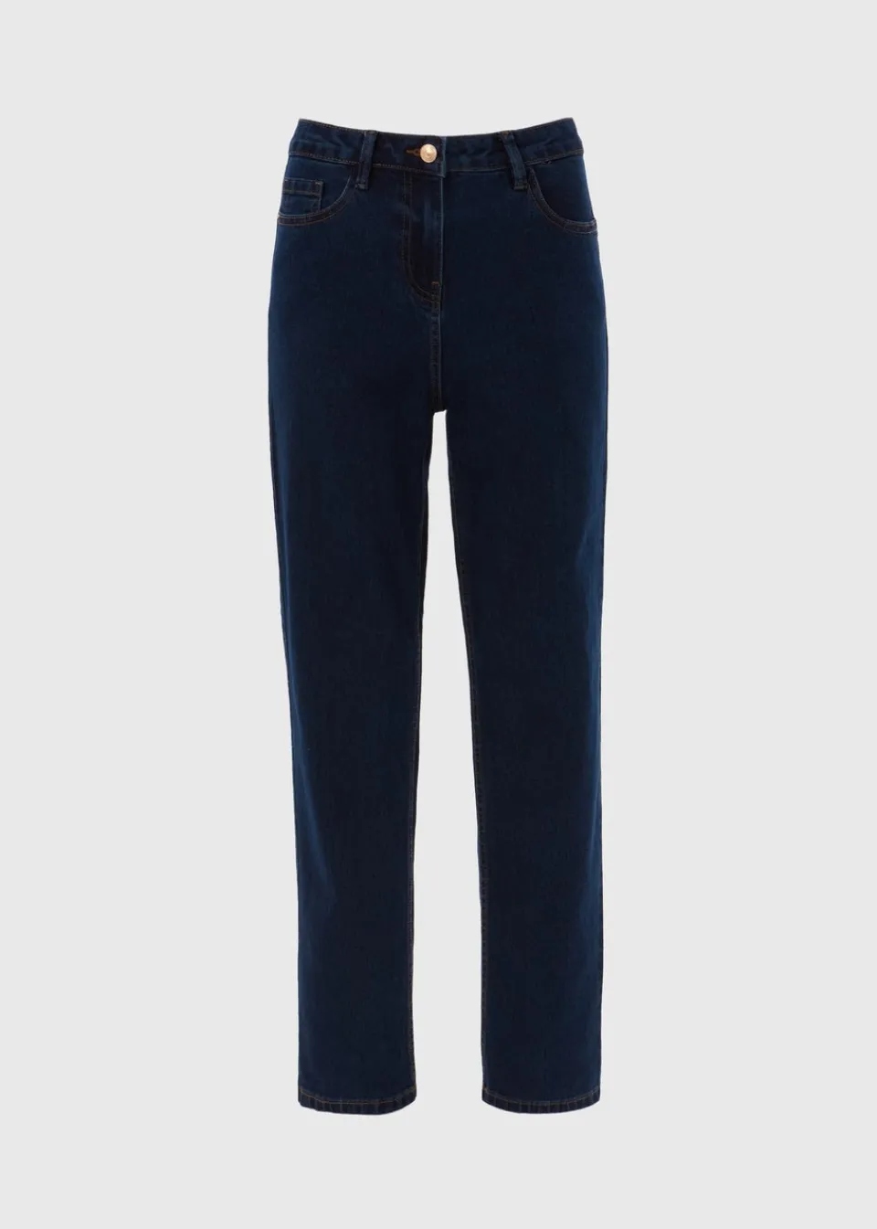 Jeans & Jeggings>Papaya Denim Grace Rinse Wash Straight Fit Jeans Lightwash