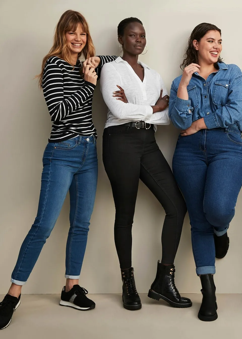Jeans & Jeggings>Papaya Denim Grace Rinse Wash Straight Fit Jeans Lightwash