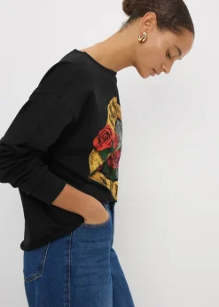 Tops>Guns N Roses Black Sweatshirt