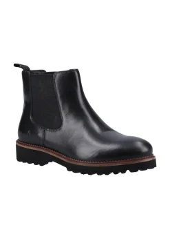 Footwear>Hush Puppies Black Gwyneth Chelsea Boot