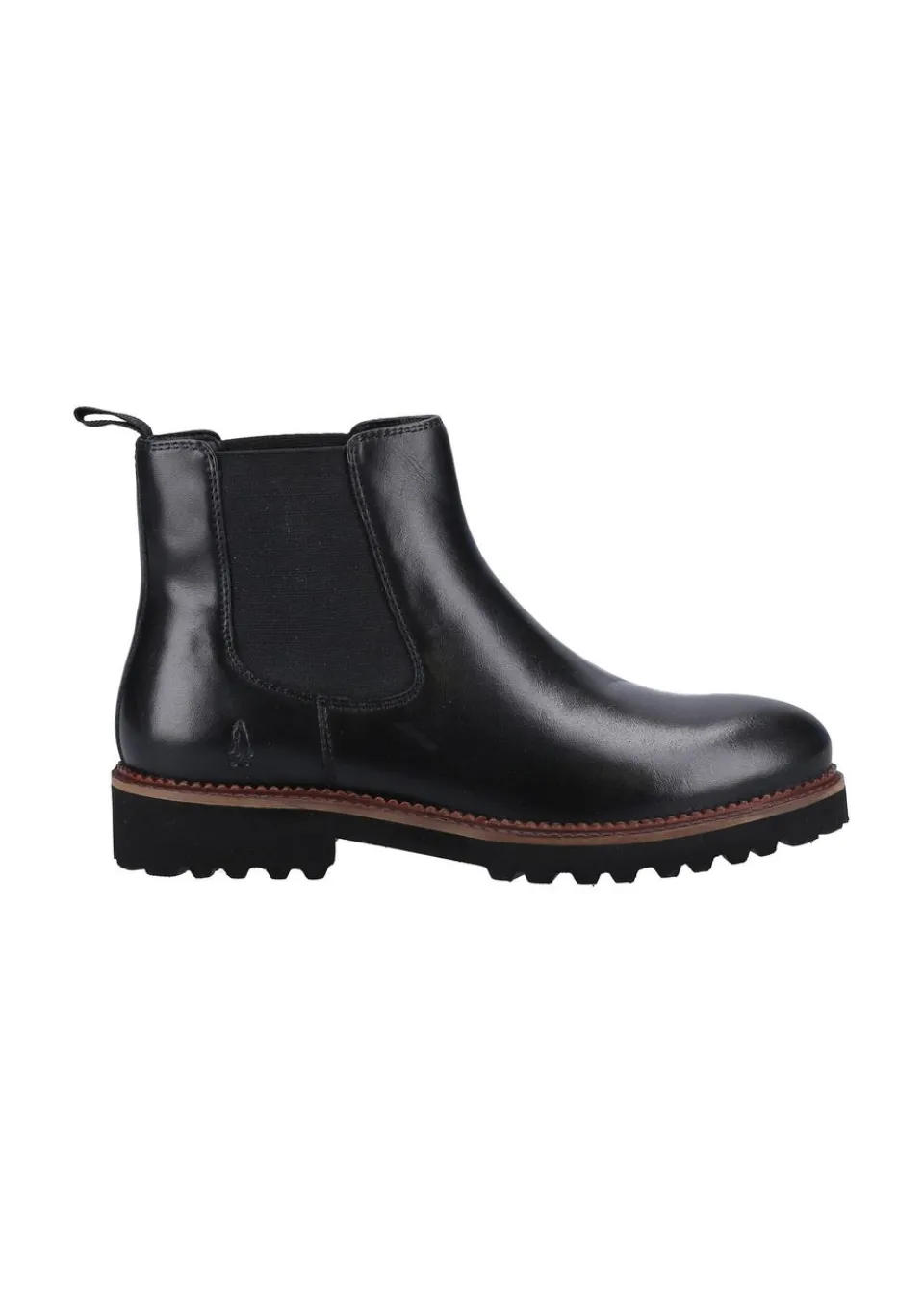 Footwear>Hush Puppies Black Gwyneth Chelsea Boot