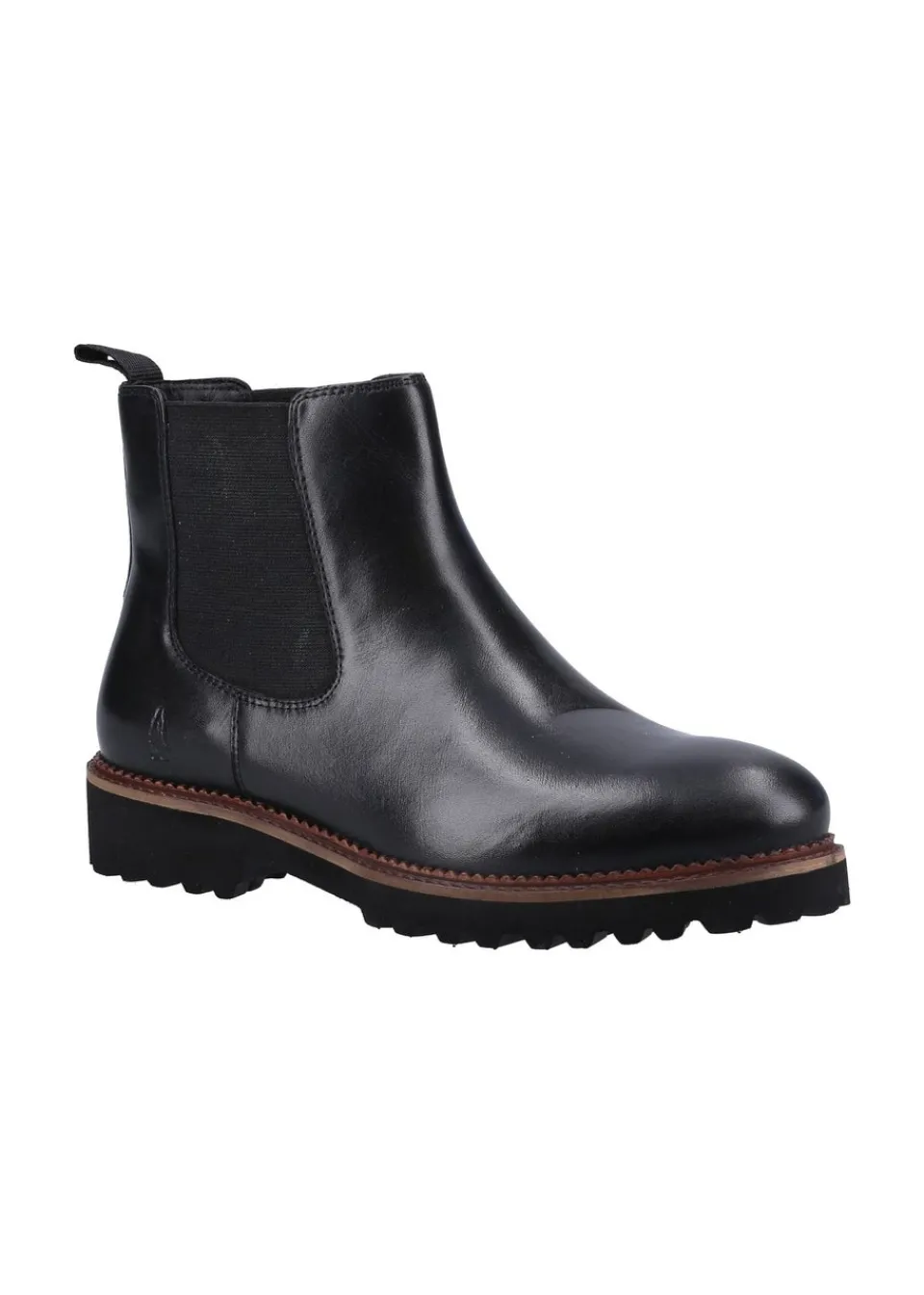 Footwear>Hush Puppies Black Gwyneth Chelsea Boot