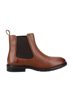 Footwear>Hush Puppies Tan Viola Ankle Boots