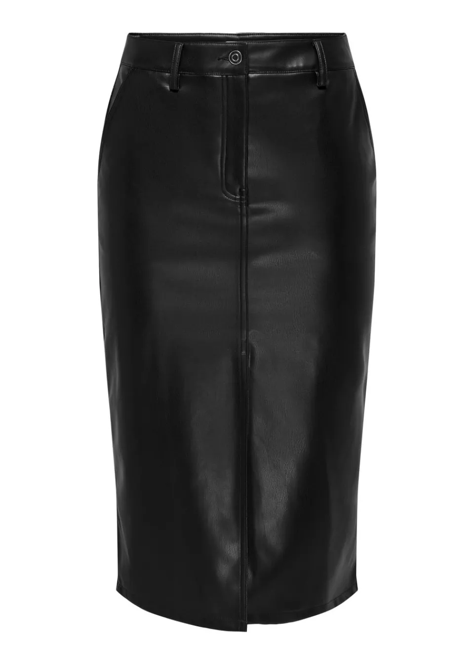 Skirts>JDY Black Leather Skirt