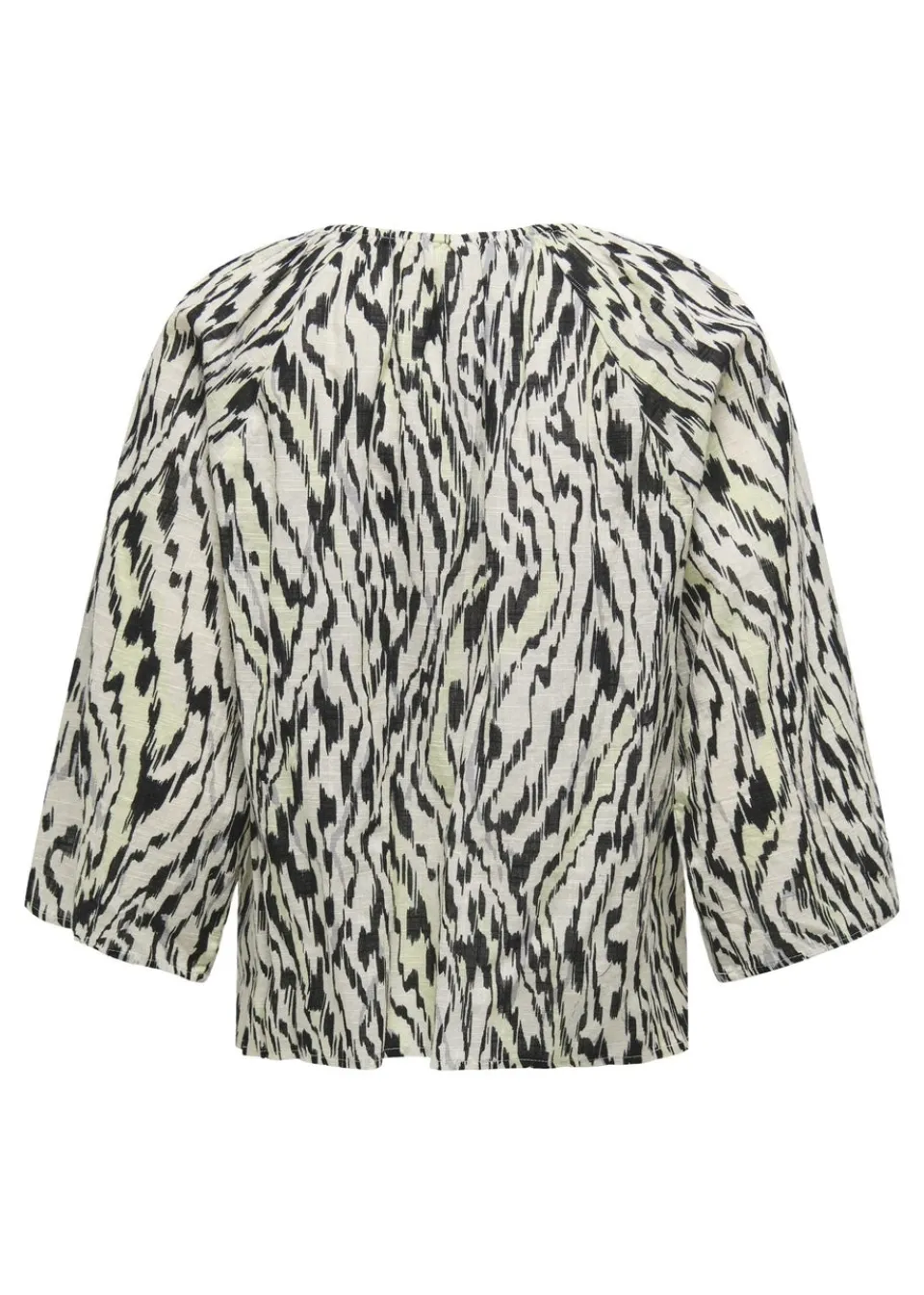 Tops>JDY Black Sapna Tassel Blouse