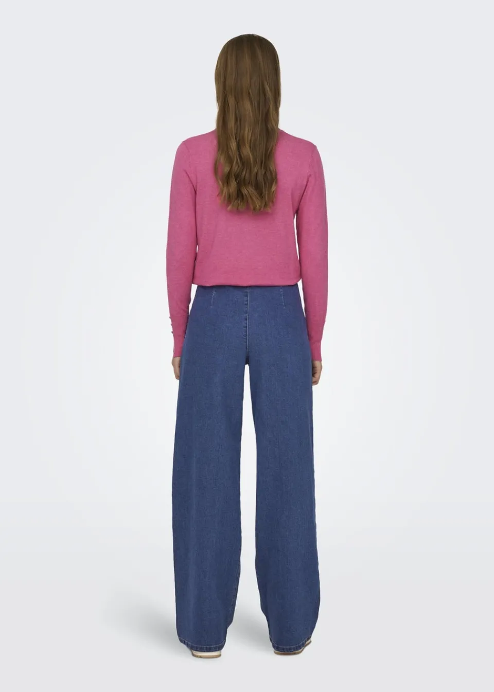 Jeans & Jeggings>JDY Blue Geggo Button Jeans