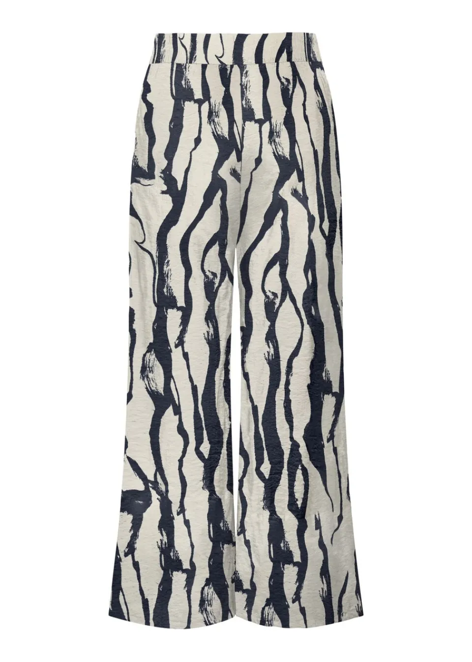 Trousers>JDY Cream Abstract Camille Trousers